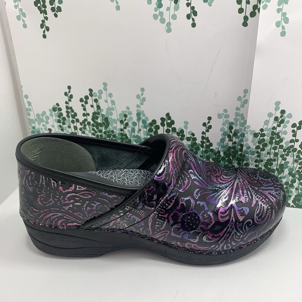 Dansko XP 2.0 Design Leather Professional Clogs Size 38 EU Or 7.5-8 US Women’s - Picture 4 of 16